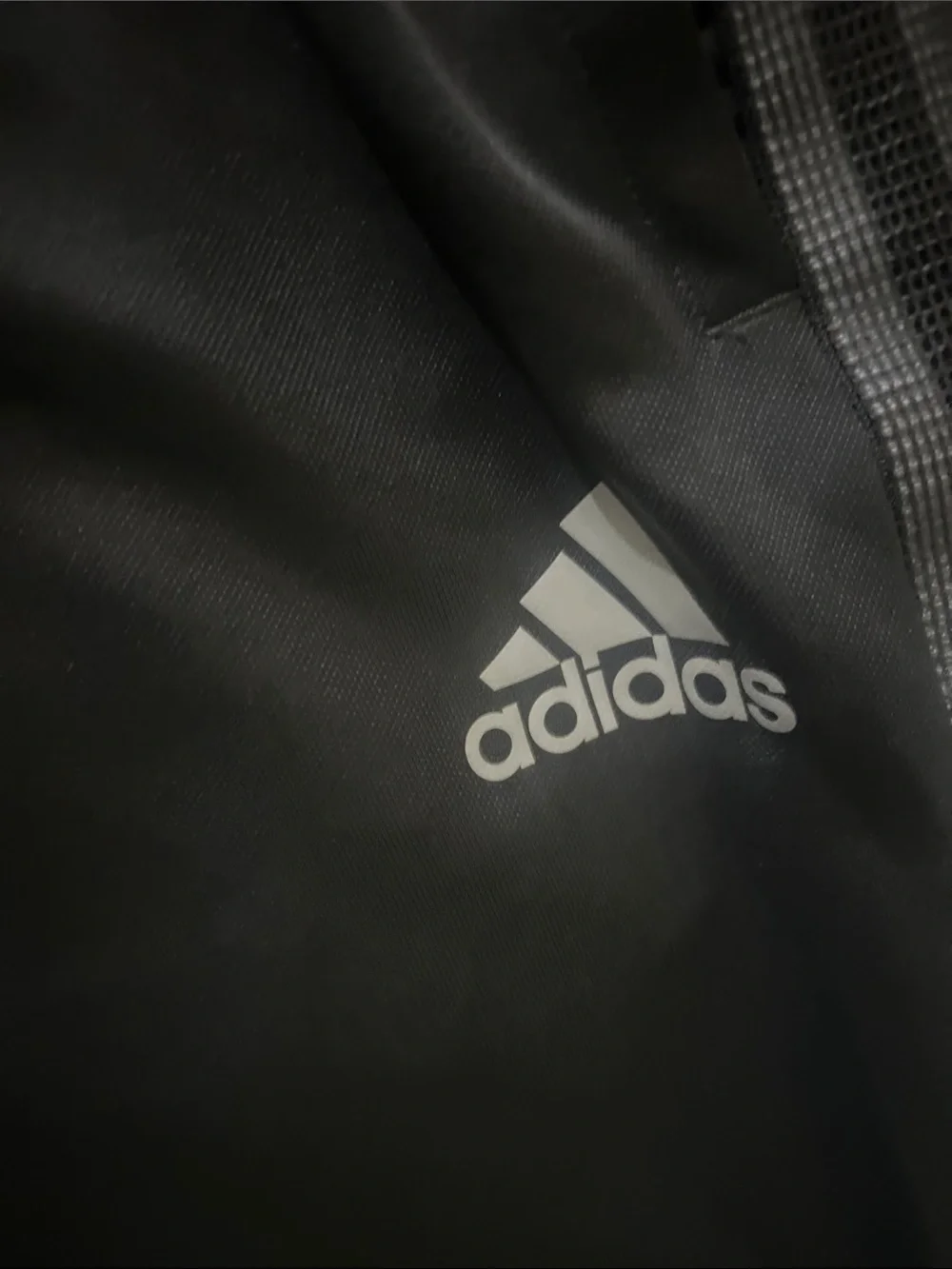 adidas Charcoal Joggers with White Three-Stripes